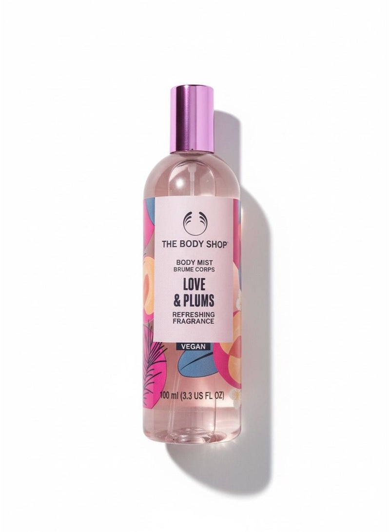 ذا بودي شوب بخاخ الجسم حب و برقوق 100 مل