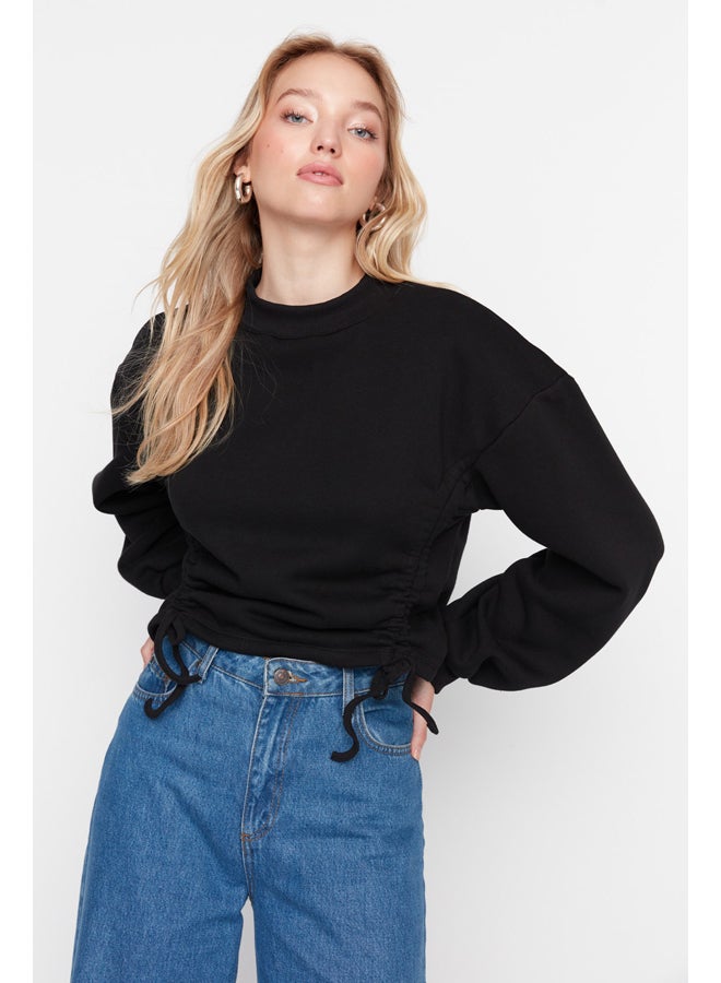 trendyol Sweatshirt - Black - Regular fit - Image 1
