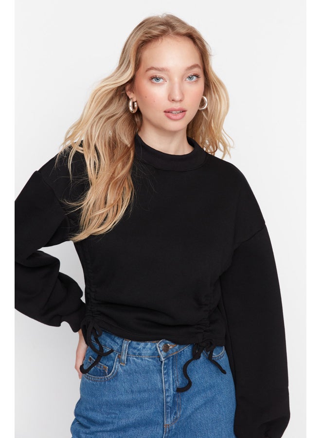 trendyol Sweatshirt - Black - Regular fit - Image 3