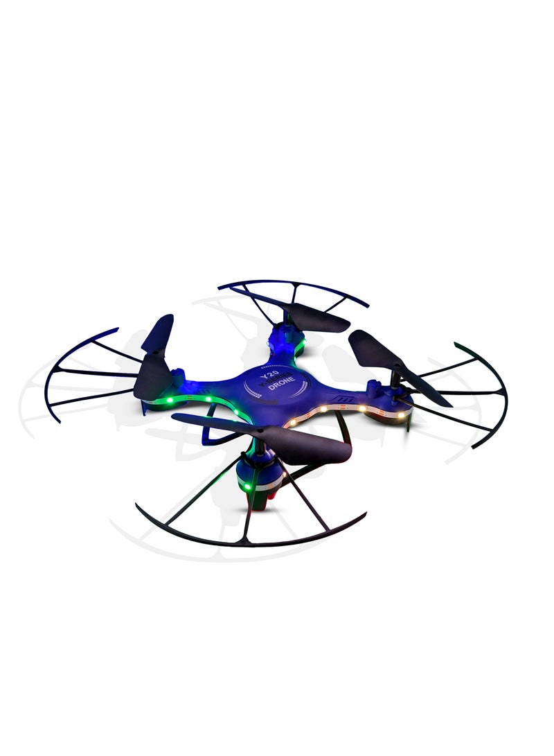 MYTOYS RC Drone With One Key Return, 3D Flips, LED Lights, Three Speed Modes, 6 Axis Gyro, Beginner Drone for Kids and Adults - Image 2