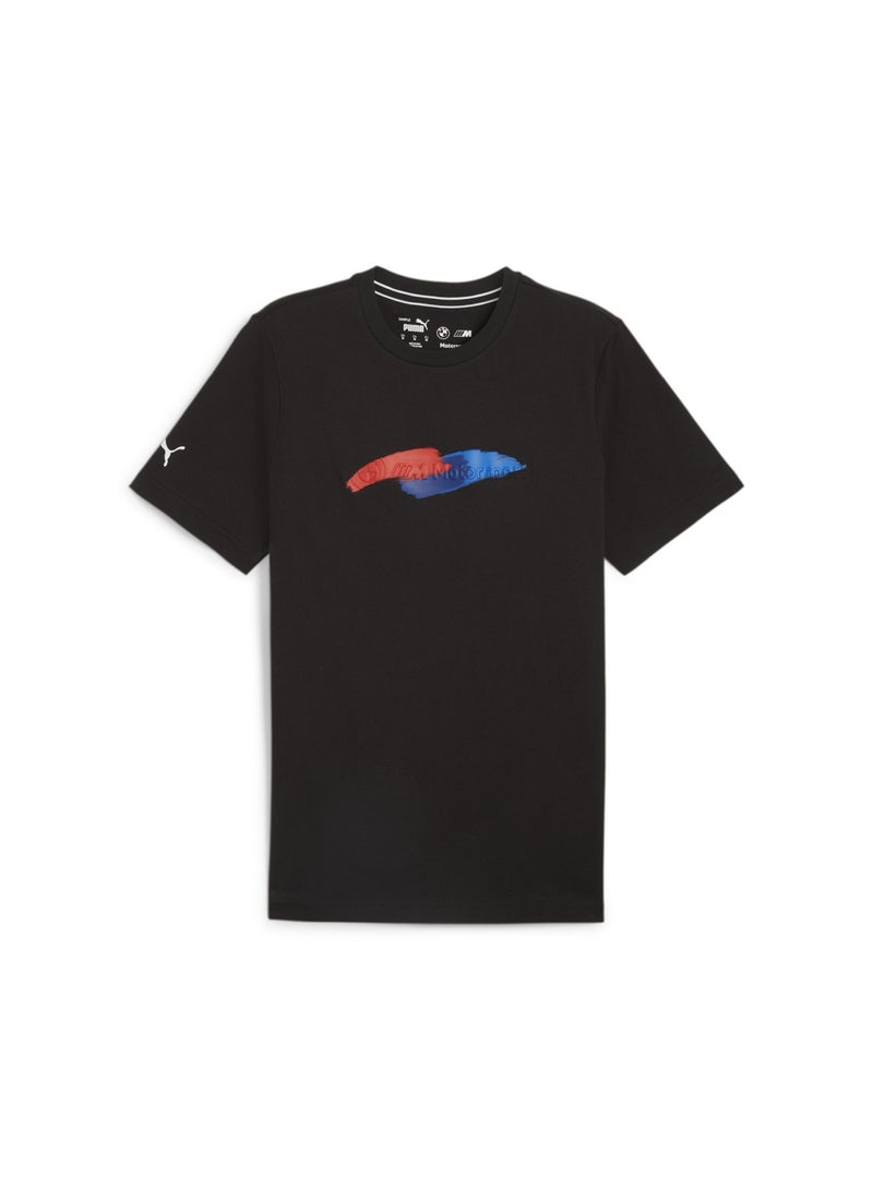 PUMA BMW M Motorsport Statet Mens Black T-shirt - Image 1