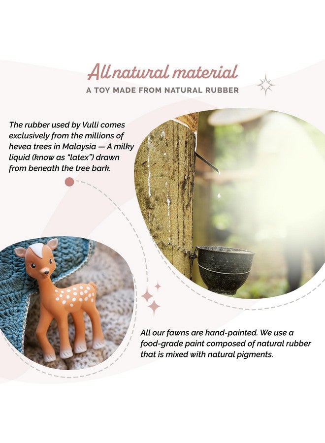 صوفي لا جيراف صوفي الزرافة فانفان ذا فاون | عضاضة صديقة صوفي الزرافة | مطاط طبيعي | مصممة للأطفال في مرحلة التسنين | تُنبه الحواس الخمس | سهلة التنظيف - Image 5