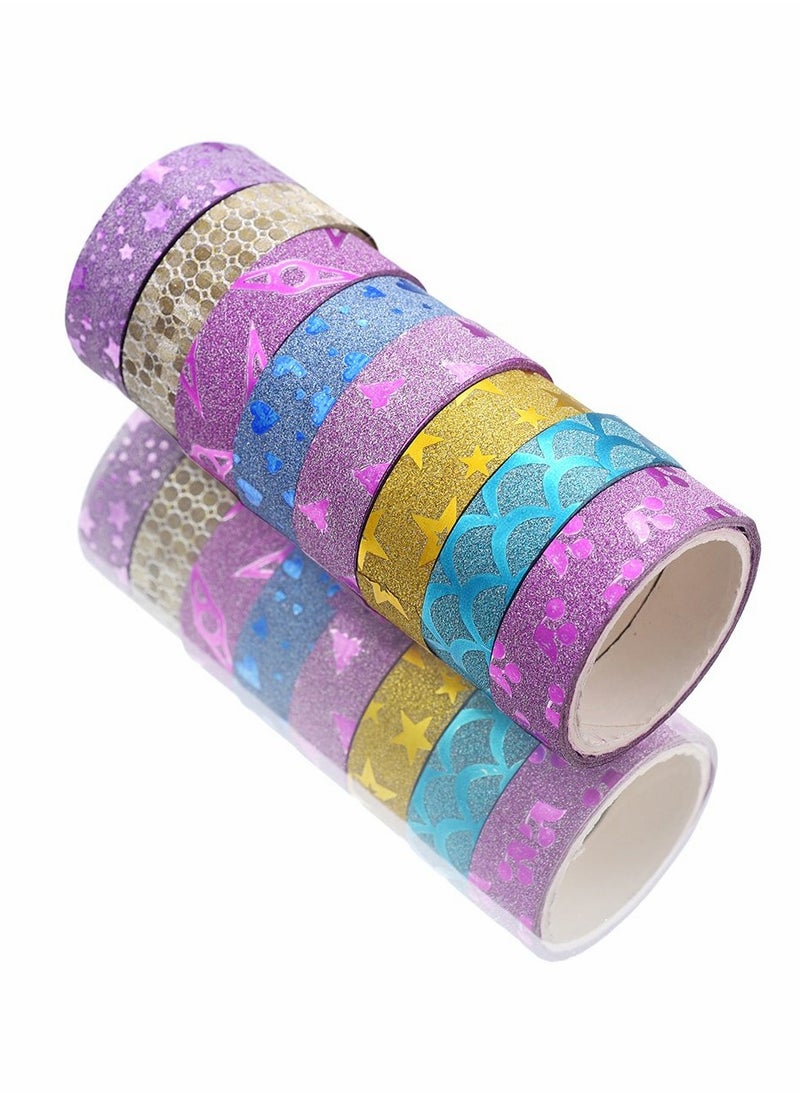 SYOSI - 30 Rolls Masking Tape Set Decorative Craft Tape Collection For DIY And Gift Wrapping With Colorful Designs And Patterns Random Color - Image 1