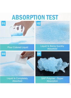 Timoo Timoo 100 PCS Disposable Changing Pad Leak-Proof Underpad Bed Table Protector Mat, Soft Non-Woven Fabric, 17 Inches x 13 Inches  - Image 3