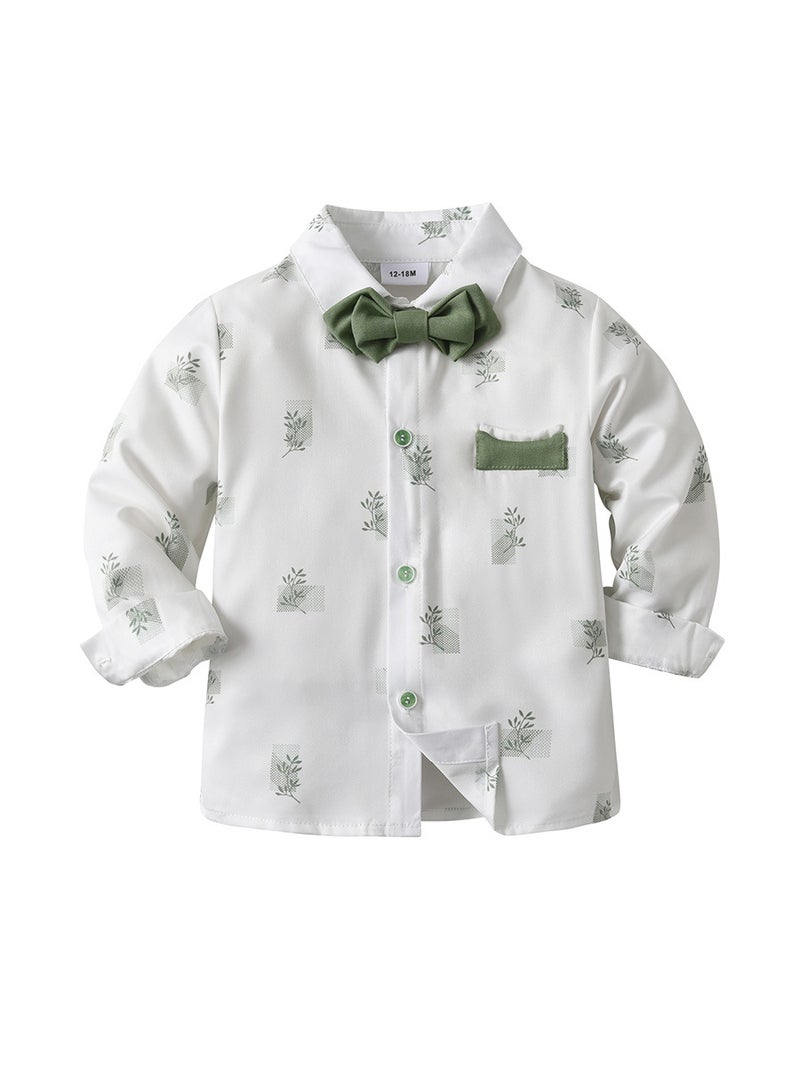 Baby Clothes Children'S Clothes Children British Suit Suspenders Boys Suit - Image 4