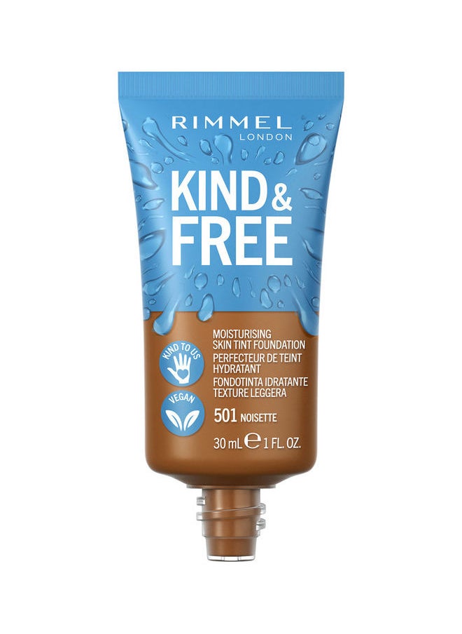 RIMMEL LONDON كريم أساس كايند آند فري - 501 - بندقي، 30 مل  - Image 1