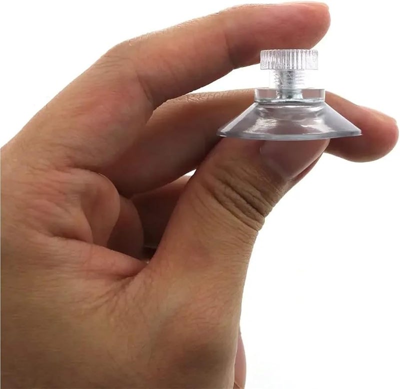 70 قطعة أكواب شفافة للشفاط 1 26 بوصة مع مسامير للحائط في الحمام والمطبخ والمكتب والنافذة - Image 4