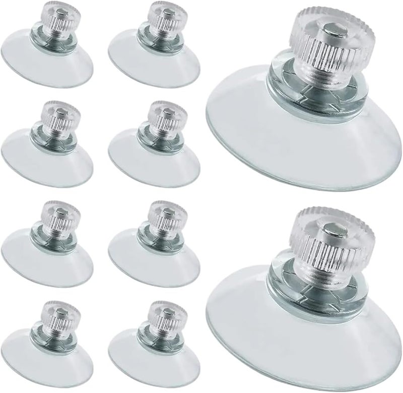 70 قطعة أكواب شفافة للشفاط 1 26 بوصة مع مسامير للحائط في الحمام والمطبخ والمكتب والنافذة - Image 2