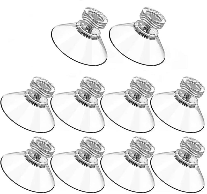 70 قطعة أكواب شفافة للشفاط 1 26 بوصة مع مسامير للحائط في الحمام والمطبخ والمكتب والنافذة - Image 3