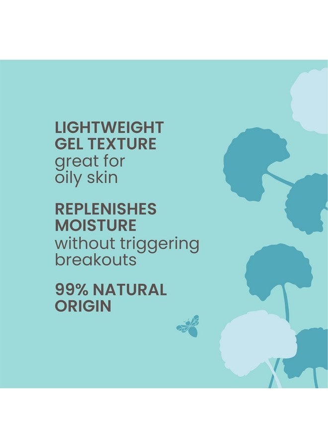 بيرتس بيز كريم جل بيرتس بيز لموازنة البشرة، غني بالسكوالين والبريبايوتيك، مرطب جل للبشرة المعرضة لحب الشباب، مصنوع من مكونات طبيعية 99%، زجاجة سعة 1.8 أونصة - Image 3