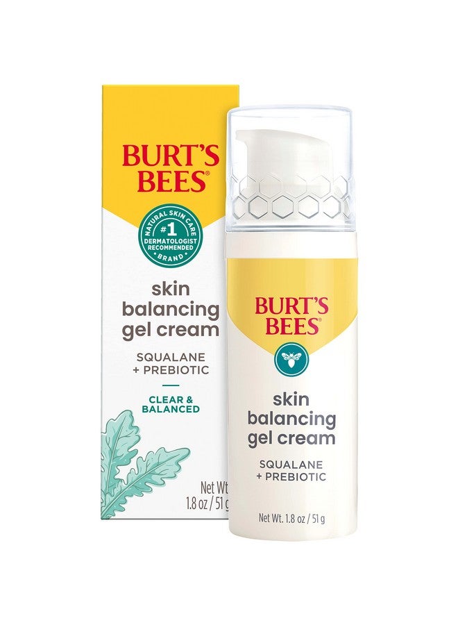 بيرتس بيز كريم جل بيرتس بيز لموازنة البشرة، غني بالسكوالين والبريبايوتيك، مرطب جل للبشرة المعرضة لحب الشباب، مصنوع من مكونات طبيعية 99%، زجاجة سعة 1.8 أونصة - Image 1