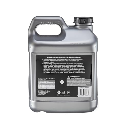 Quicksilver Premium Plus 2-Stroke Marine Engine Oil - Outboards, PWC - 2.5 Gallon - Image 5