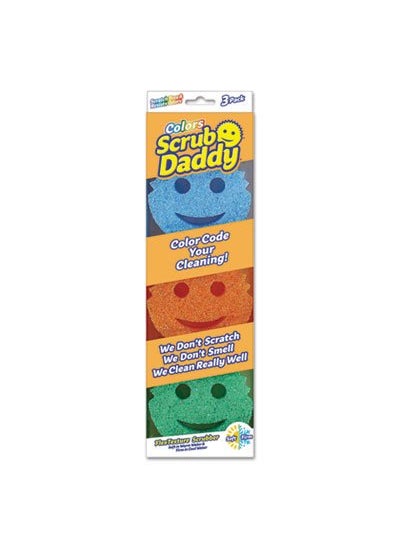 Scrub Daddy - Scrub 3PK Colors Sponge - Image 1