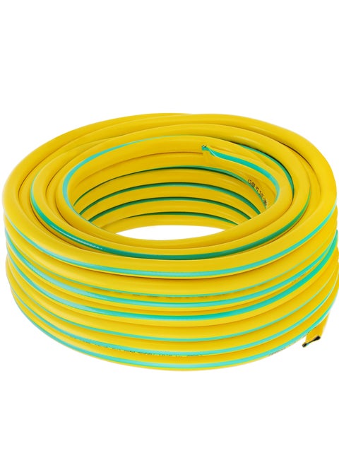 Geepas 3/4 PVC Hose GWH61156, 50 M, 3-Layer Construction with High Flexibility, Ideal for Water Supply, Gardening, Watering, Cleaning and other Outdoor and Indoor Uses| Suitable for 5 Bar Pressure