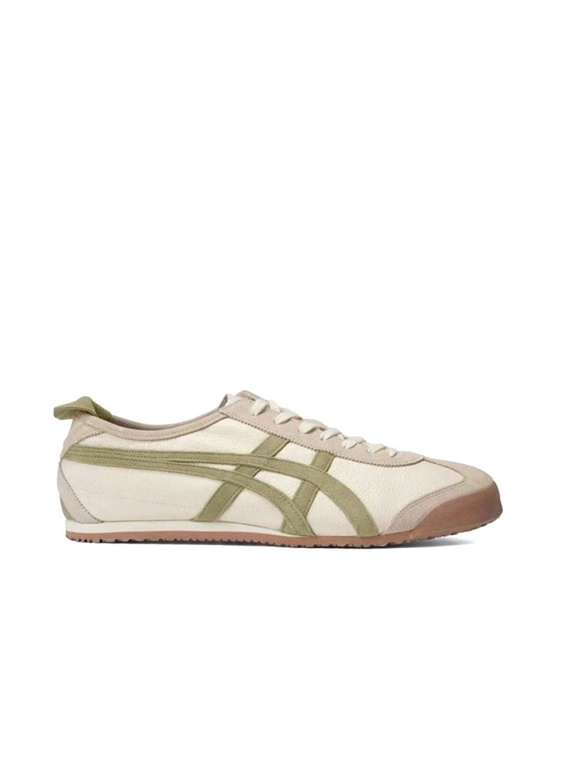 Onitsuka Tiger - Mexico 66 Colorblock Sneakers Beige/Green - Image 1