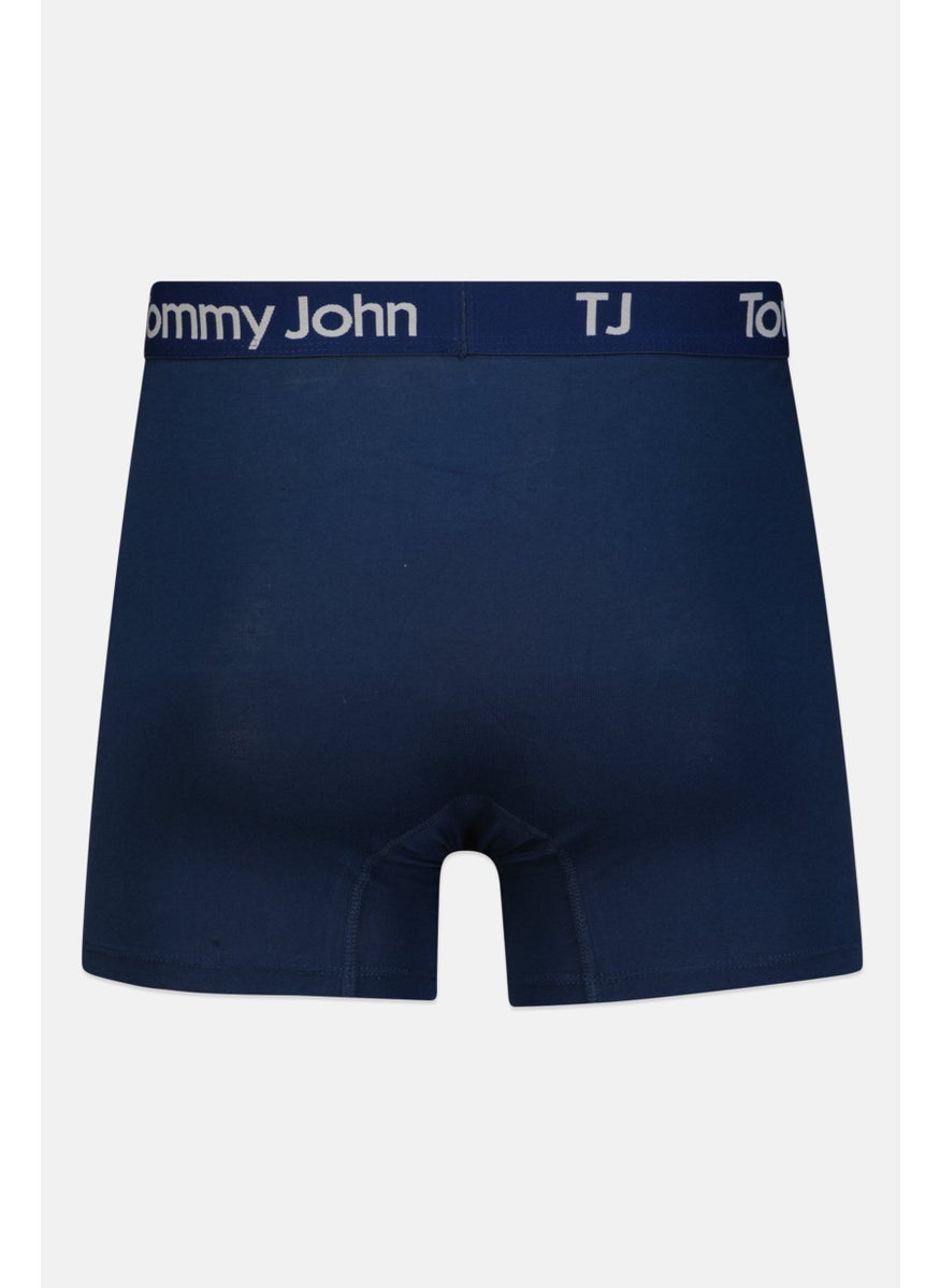 Tommy John - Men 2 Pack 4 inseam Brand Logo Boxer Briefs, Multicolor - Image 1