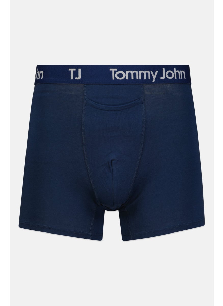 Tommy John - Men 2 Pack 4 inseam Brand Logo Boxer Briefs, Multicolor - Image 1
