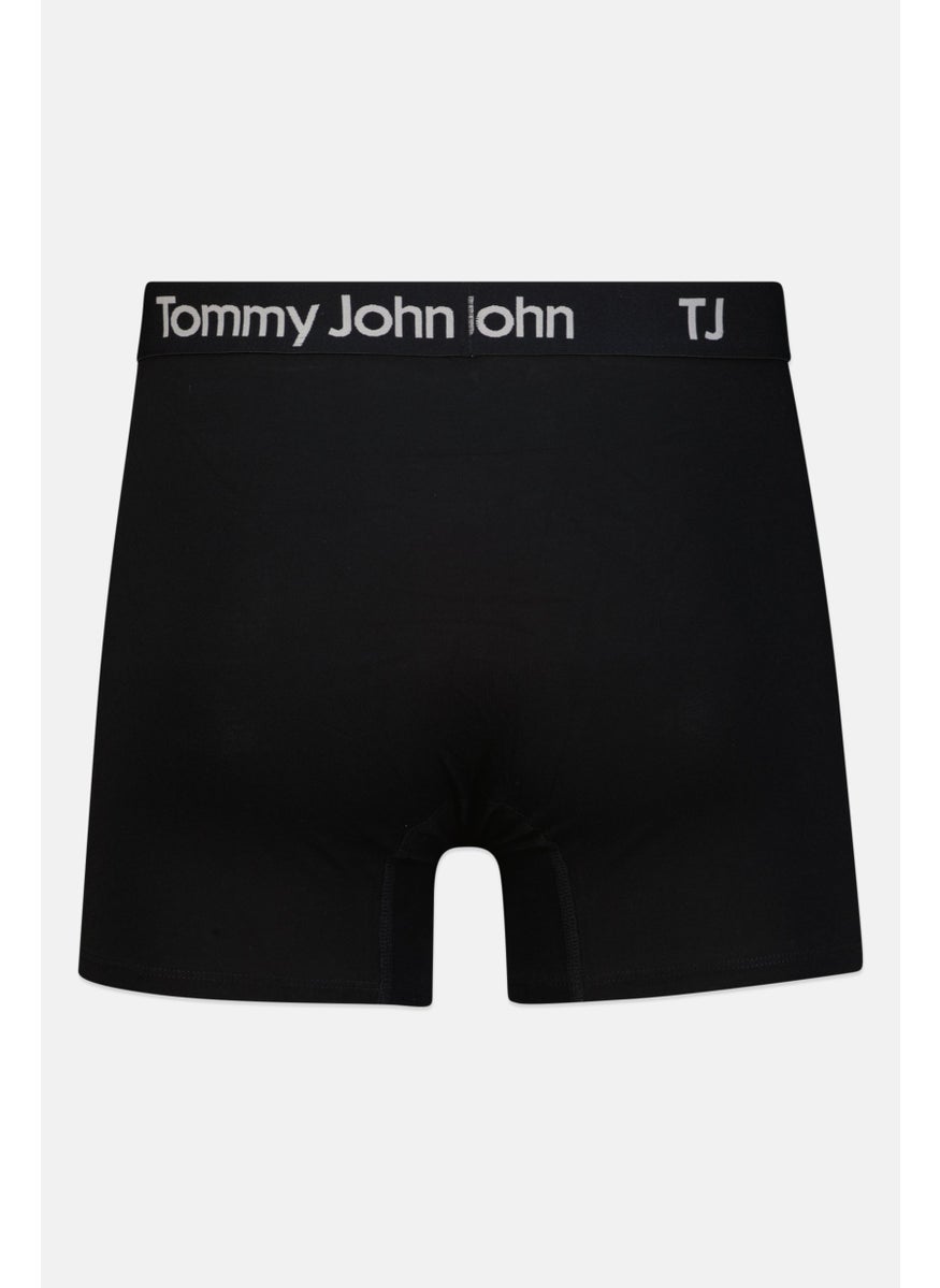Tommy John - Men 2 Pack 4 inseam Brand Logo Boxer Briefs, Multicolor - Image 1