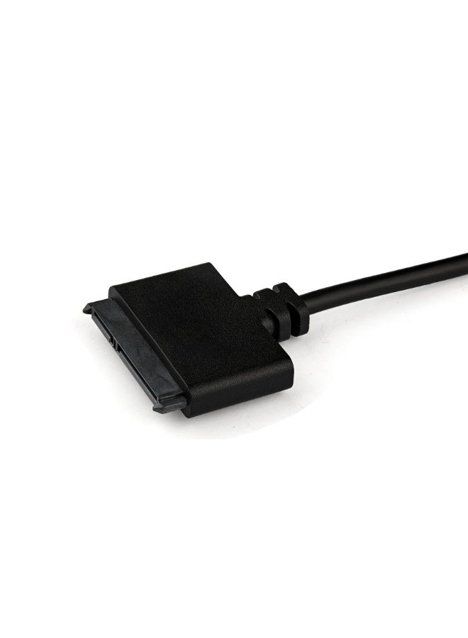 كابل محول من USB 3.0 إلى SATA III لمحركات الأقراص الصلبة – محول لأقراص HDD وSSD مقاس 2.5 بوصة، سرعة نقل بيانات عالية تصل إلى 5 جيجابت في الثانية، يدعم التوصيل والتشغيل (Plug & Play) والتبديل السريع (Hot Swap)، متوافق مع الإصدارات السابقة USB 2.0/1.1، ويعمل مع أنظمة Windows وMac OS وLinux. - Image 2