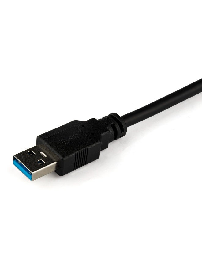 كابل محول من USB 3.0 إلى SATA III لمحركات الأقراص الصلبة – محول لأقراص HDD وSSD مقاس 2.5 بوصة، سرعة نقل بيانات عالية تصل إلى 5 جيجابت في الثانية، يدعم التوصيل والتشغيل (Plug & Play) والتبديل السريع (Hot Swap)، متوافق مع الإصدارات السابقة USB 2.0/1.1، ويعمل مع أنظمة Windows وMac OS وLinux. - Image 3