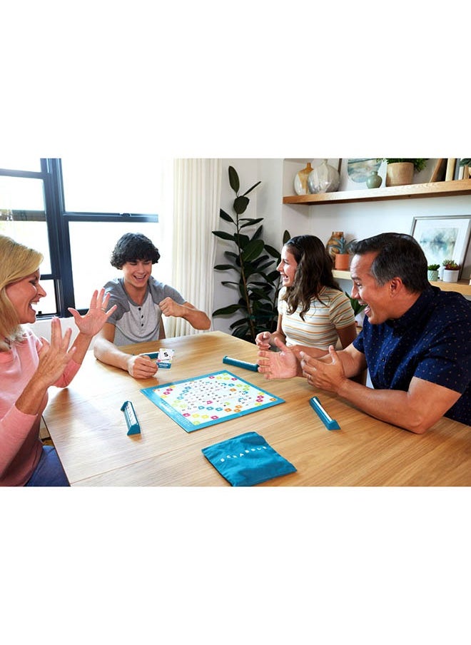 Mattel Games - Original Scrabble Two-in-One Game: Classic Scrabble & Scrabble Together for Cooperative Play, Family Word Game, Includes 50 Goal Cards that Teach Scrabble Basics, Ages 8+ - Image 1
