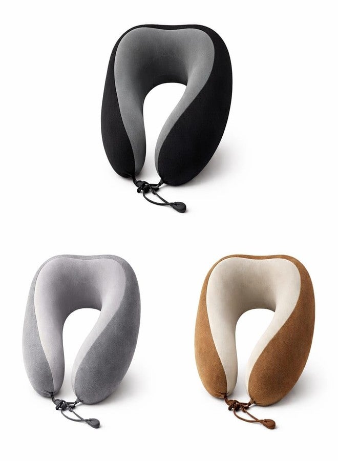 Warmland وسائد وارملاند (بني وأبيض، وسادة سفر) - Image 3