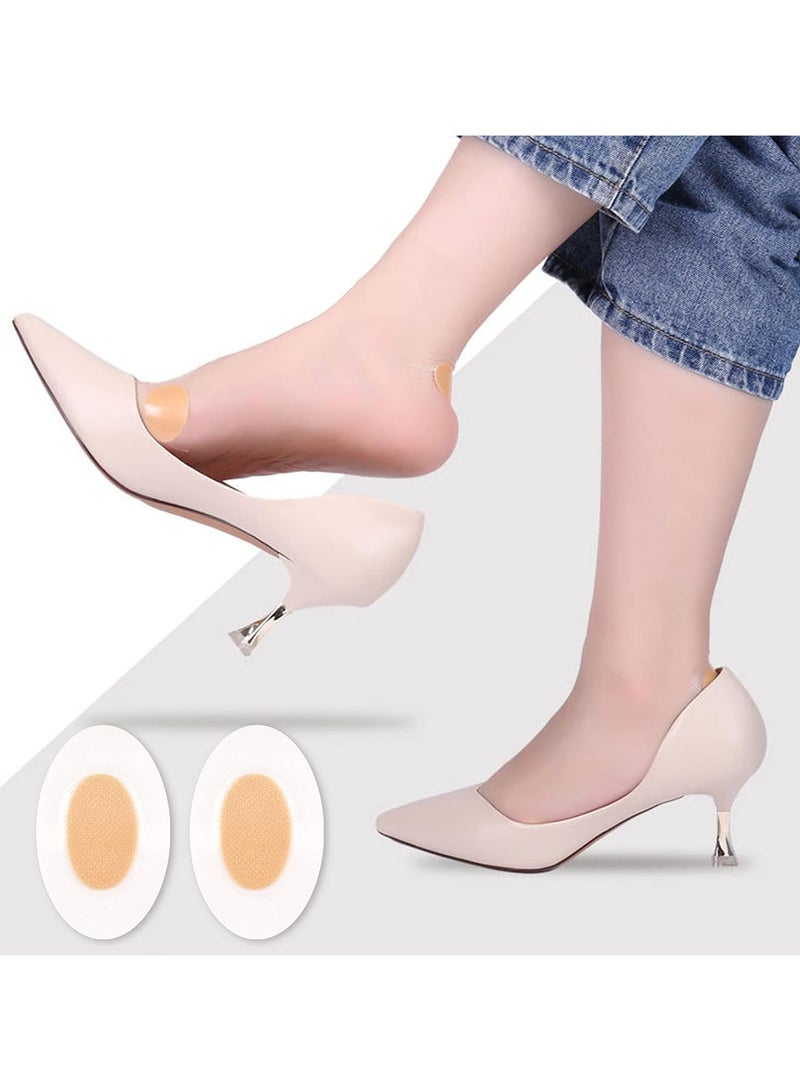 100 قطعة من ضمادات البثور، ضمادات البثور، ضمادات هيدروكولويد غير مرئية للكعب، وسادة للوقاية من بثور القدمين وأصابع القدمين والكعب، واقي وحافظ على البشرة - Image 5