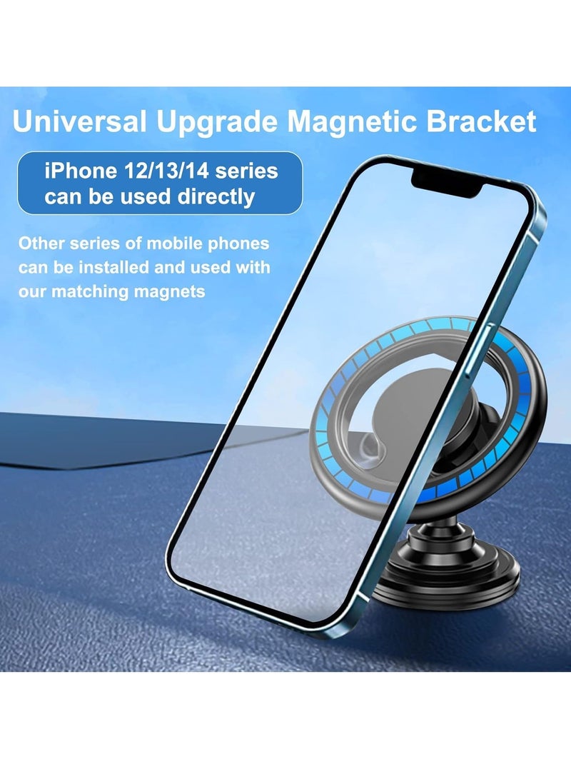 NEW Magnetic Car Phone Holder, Compatible with Magsafe Car Mount for Dashboard Installation, Air Vent Car Holder for iPhone 14/14 Plus/14 Pro/14 Pro Max/13/12 Series, All Mobile Phone Universal - Image 4
