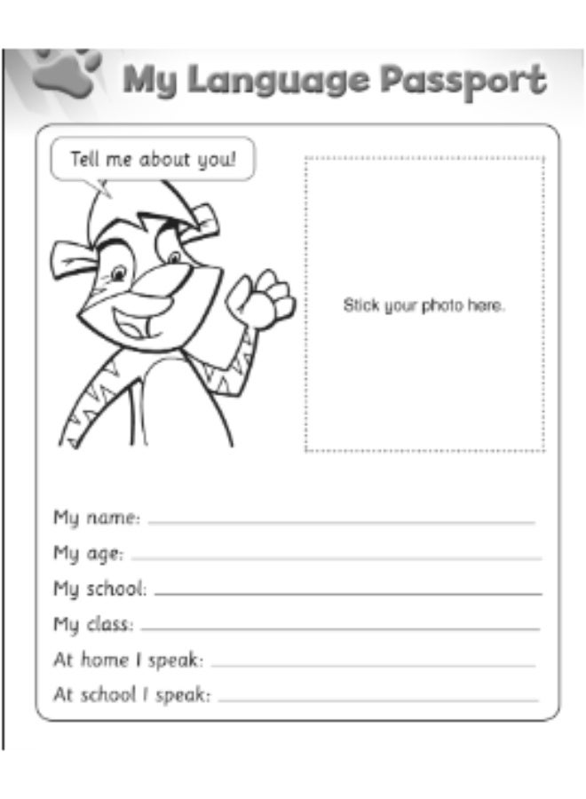 Macmillan Tiger Time -  English Course for Schools -level  1_My_Progress_Journal - Image 2