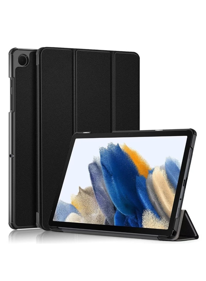 لغطاء سامسونج جالاكسي تاب تاب A9 بلس ،غطاء خلفي ذكي متعدد الزوايا للعرض، غطاء خلفي ذكي لحامل سامسونج جالاكسي تاب A9 بلس، أسود - Image 1