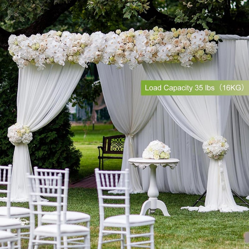 EMART Heavy Duty Backdrop Stand, 10x10ft Background Stand for Photography - Image 2