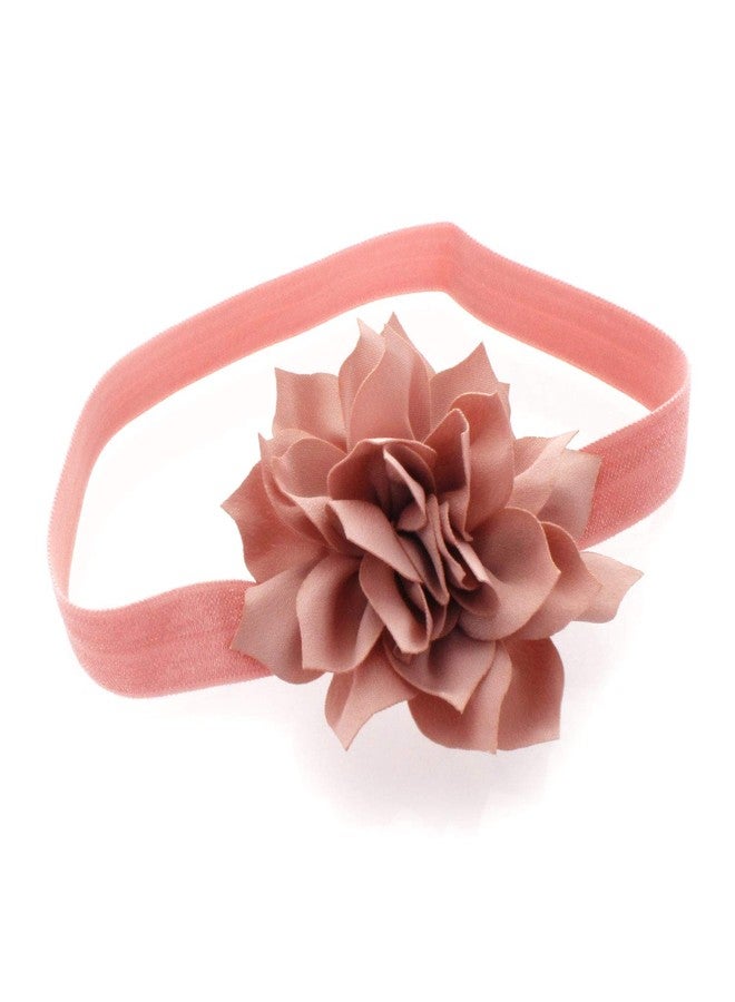 My Lello Baby Petal Flower Headbands Mixed Colors 2-Pack (Dusty Rose/Faded Blue) - Image 5
