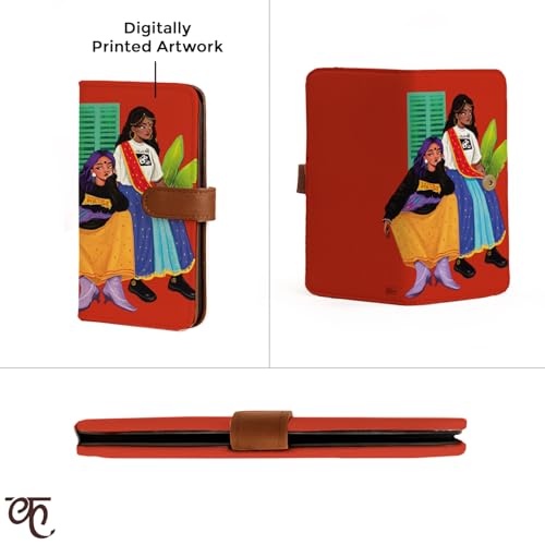 Kalankit Passport Wallet for Women | Vegan Leather Bi-Fold Long Wallet & Travel Purse | Valentine Gift for Her, Valentine Gifts for Women | The Self Independent - Image 5