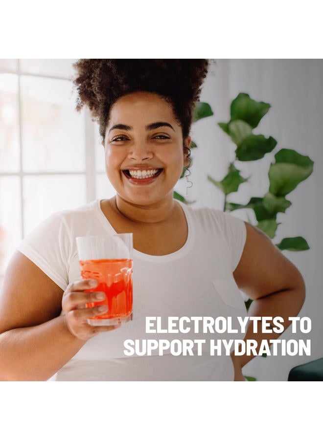 SlimFast Hydration Packets, Intermittent Fasting Electrolytes, Drink Mix Packets, Intermittent Fasting Powder, Energy Powder Drink Mix, Caffeine, Electrolytes for Hydration, Fruit Punch (12 Count) - Image 5