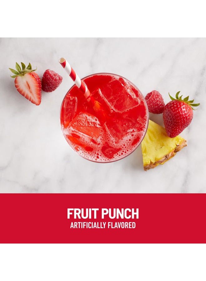 SlimFast Hydration Packets, Intermittent Fasting Electrolytes, Drink Mix Packets, Intermittent Fasting Powder, Energy Powder Drink Mix, Caffeine, Electrolytes for Hydration, Fruit Punch (12 Count) - Image 3