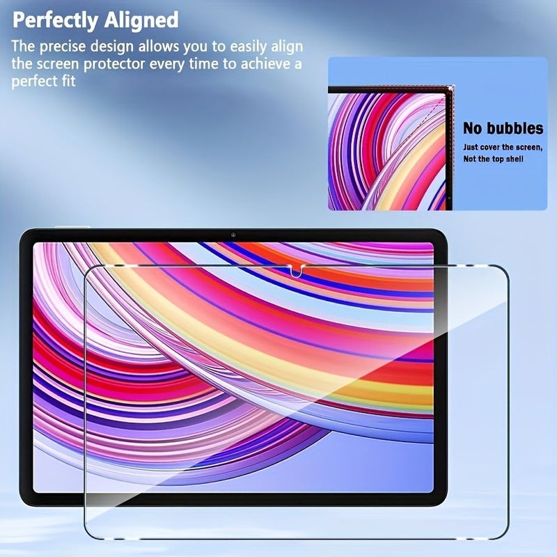 2 Pack Screen Protector 9H Hardness Tempered Glass For Xiaomi Poco Pad 12.1 Inch - Image 1