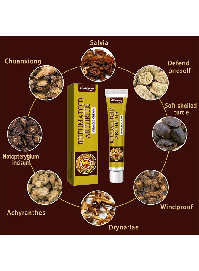 SOUTH MOON Rheumatoid Arthritis Miracle Cream Joint Pain Cream Relieves Cervical Spondylosis, Pain Numbness Of Lumbar Spine, Knee Joint Topical Cream - Image 2