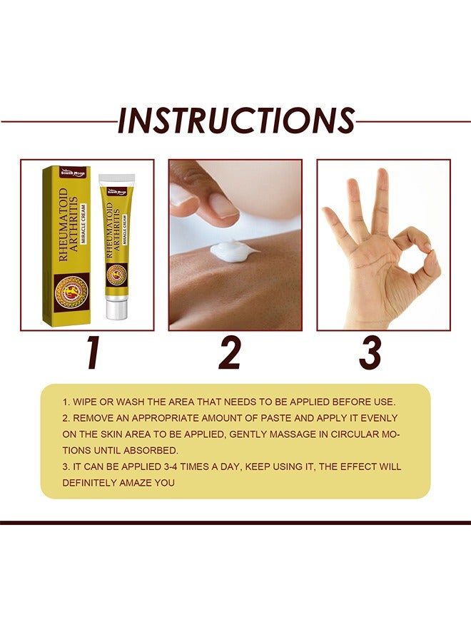 SOUTH MOON Rheumatoid Arthritis Miracle Cream Joint Pain Cream Relieves Cervical Spondylosis, Pain Numbness Of Lumbar Spine, Knee Joint Topical Cream - Image 3