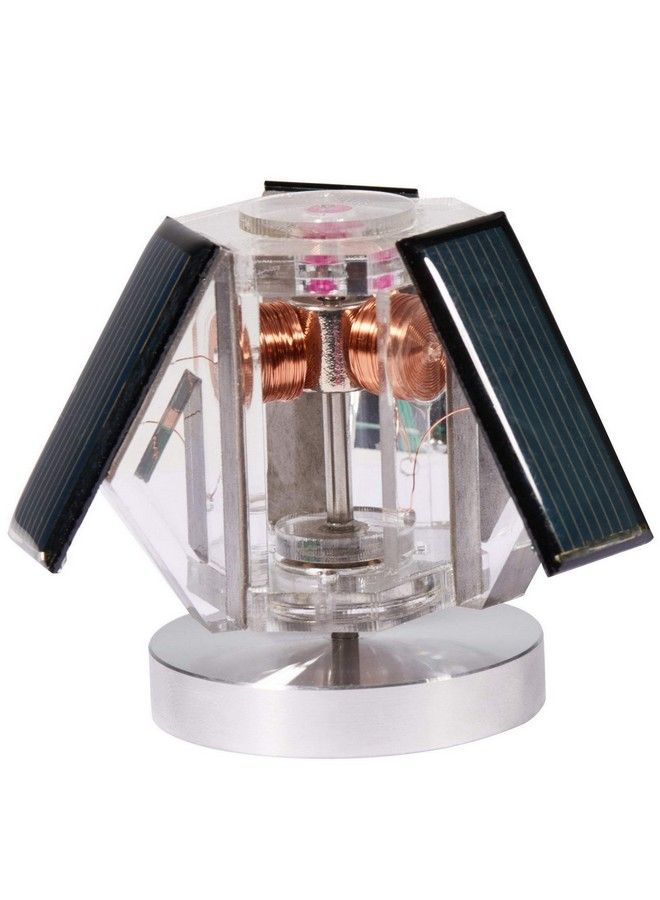 Sunnytech Mini Solar Vertical Mendocino Motor Magnetic Levitating Educational Model Science Physics Toy Qz08A - Image 1