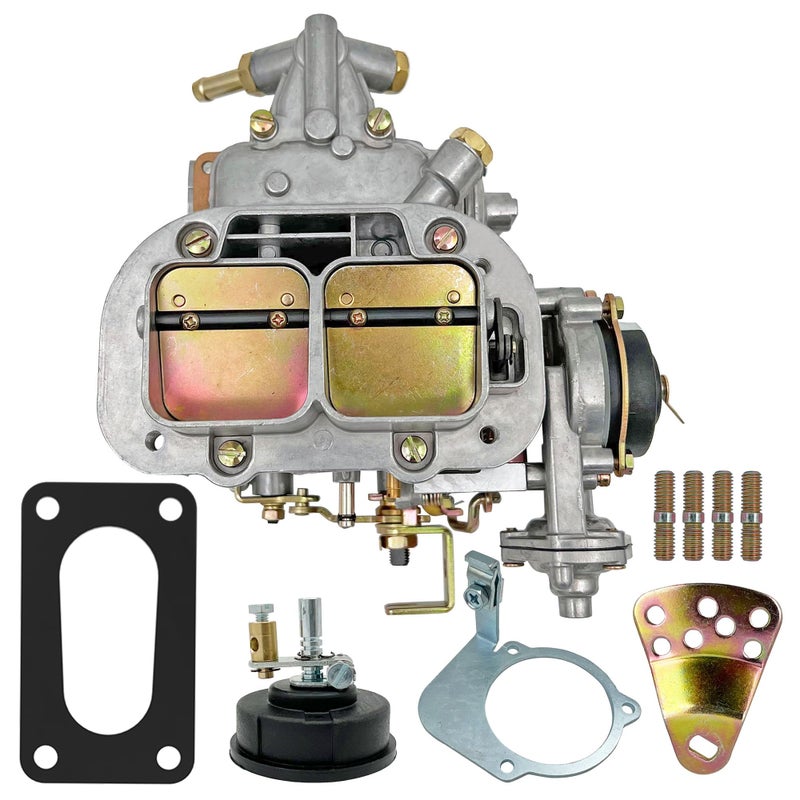 New 2 Barrel Carburetor for Weber 3236 Carburetor Weber 3236 DGV DGEV DGAV Carb for Toyota 20R 22R Nissan Datsun Pickup Mazda B2000 B2200 720 Celica Corona 510 610 620 CJ5 CJ7 CJ8 Electric Choke
