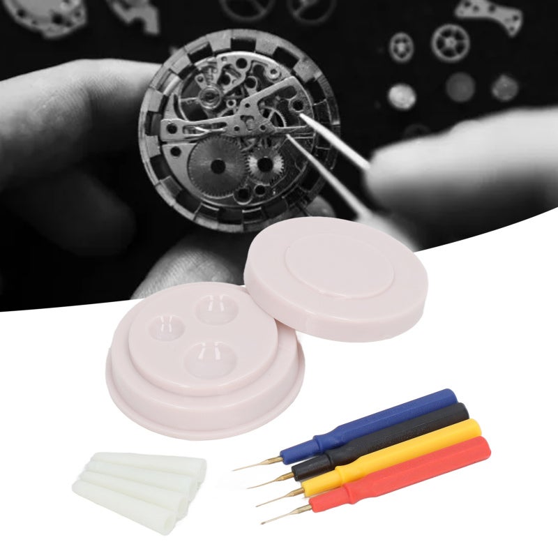 Watch Repair Kit: Plastic 2-Size Set - Lightweight Portable Oiler & Strap Removal Tool for Watchmakers And Watch Repairers - Image 2