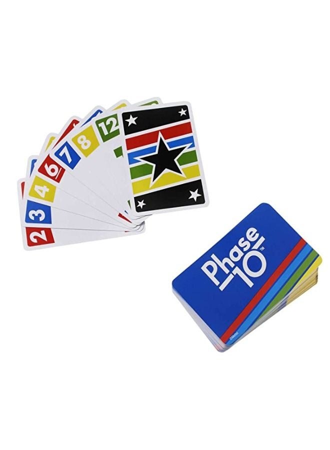 DOS Phase 10 Family Card Game With 108 Cards In A Sturdy Storage Tin - Image 4