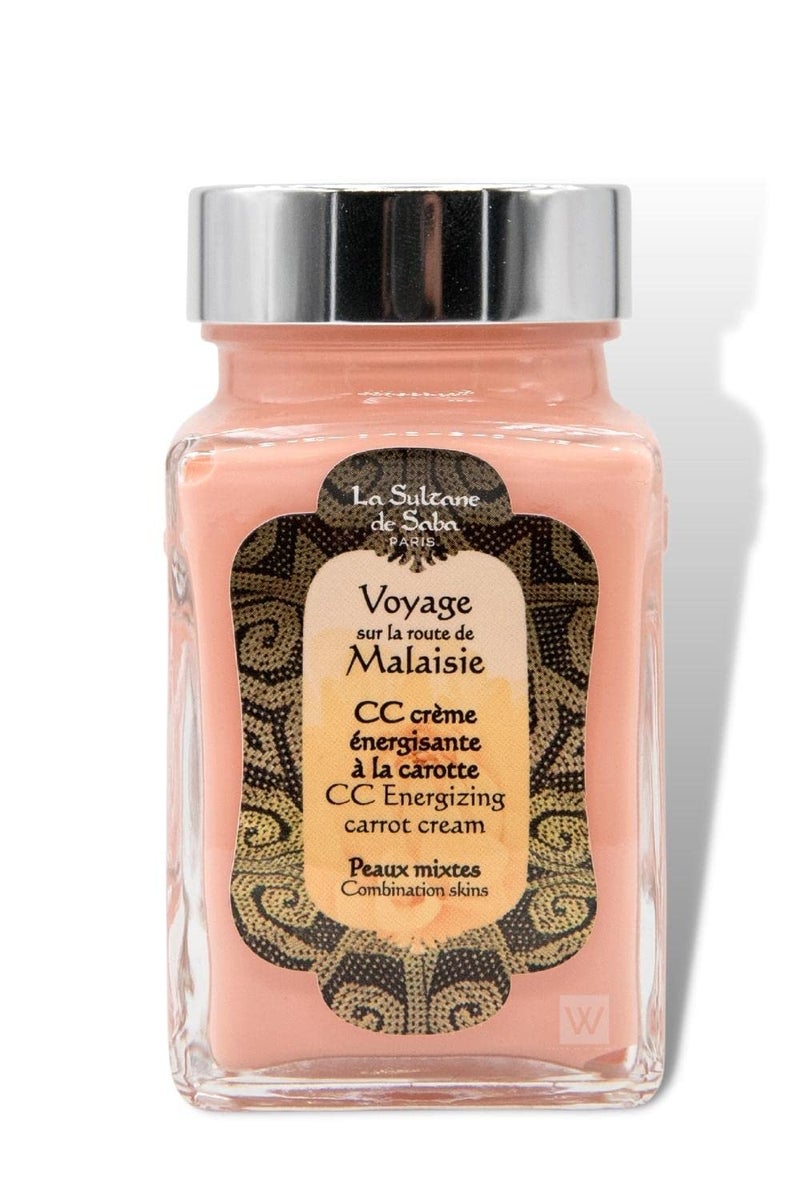 La Sultane de Saba La Sultane de Saba  CC Face Cream with Carrot  Travel on the Road of Malaysia 100ml 34oz 
