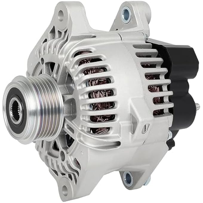 ASAPE 11189 High Output Replacement New Alternator Fit for 2006-2010 for Hyundai Sonata 2.4L 2010-2013 for Kia Forte 2.0L 2010-2013 for Kia Forte 2.4L 2010-2013 for Kia Forte Koup 2.0L - Image 1