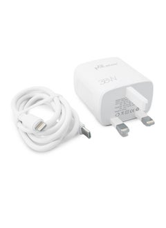 mpBLBERRI 38w USB-A & USB-C PD Fast Charger | USB-C to Lightning Cable | mpBLBERRI BLB-T102  - Image 4