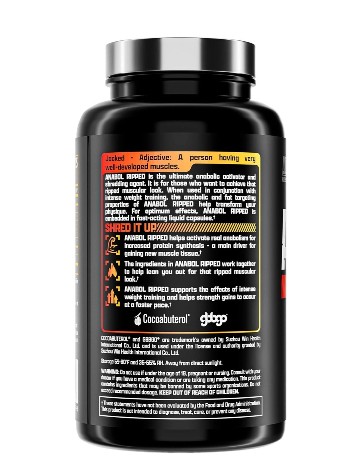 Nutrex Anabol Ripped Liqui-Caps 60'S