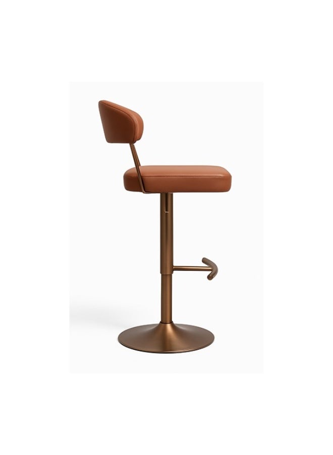 NEO FRONT FURNITURE كرسي بار C218A-930 – كرسي بار دوار بارتفاع قابل للتعديل - Image 3