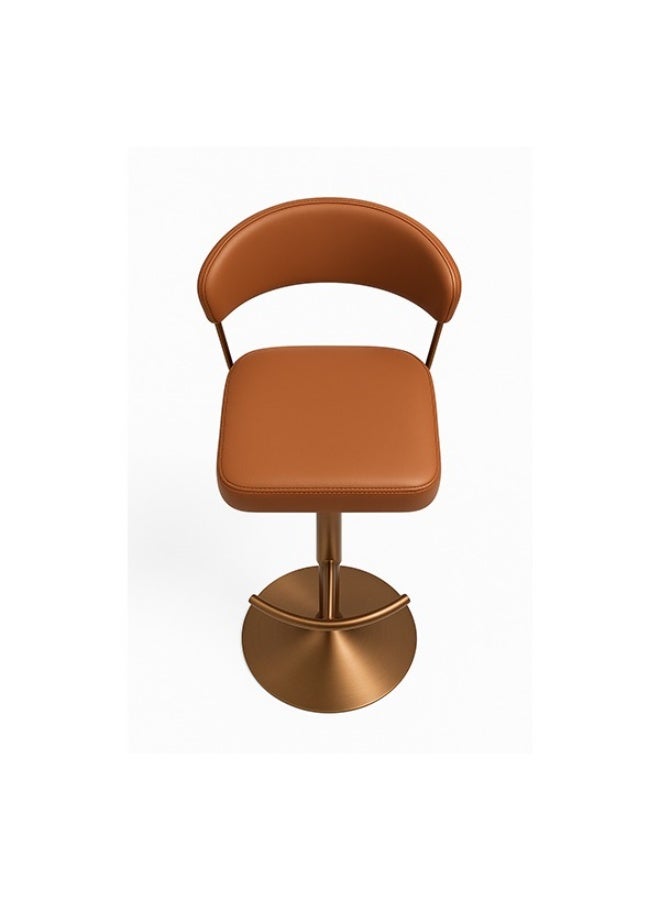 NEO FRONT FURNITURE كرسي بار C218A-930 – كرسي بار دوار بارتفاع قابل للتعديل - Image 4