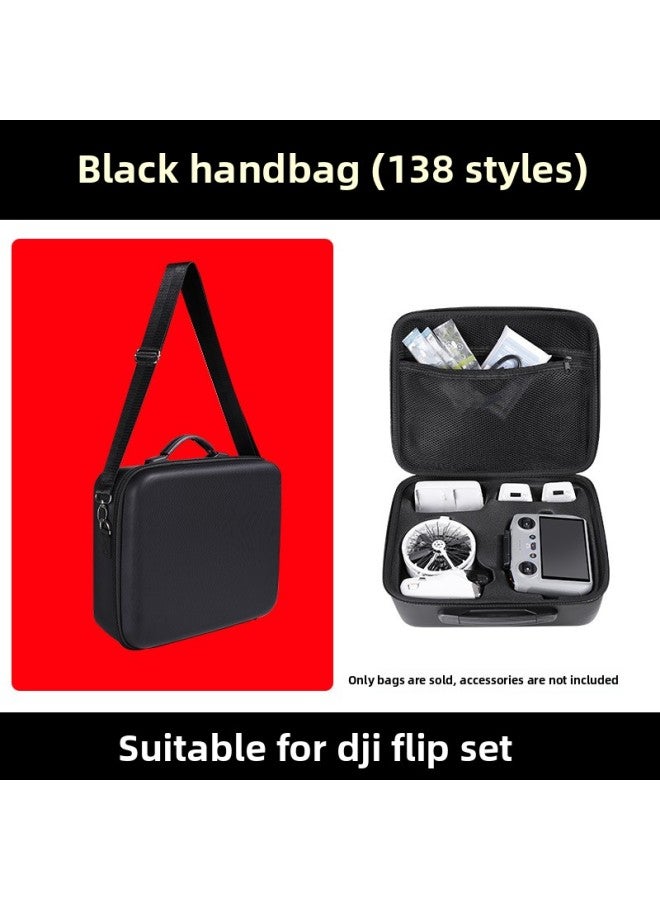 Product Suitable For DJI FLIP Glasses Storage Handbag FLIP Drone Crossbody Bag Shoulder Bag-Color:Dji Flip Handbag (138 Black) - Image 1