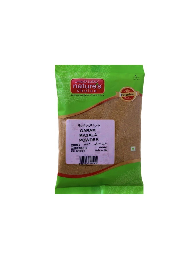 Nature's Choice Garam Masala Powder 200G - Image 1